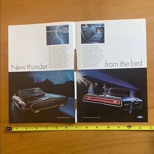Ford Thunderbird Advertisement